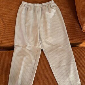Womens/Unisex Vintage Brown and Black Strip Pant Size 16